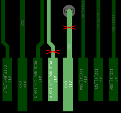 DCSCM i2c5 rework detail